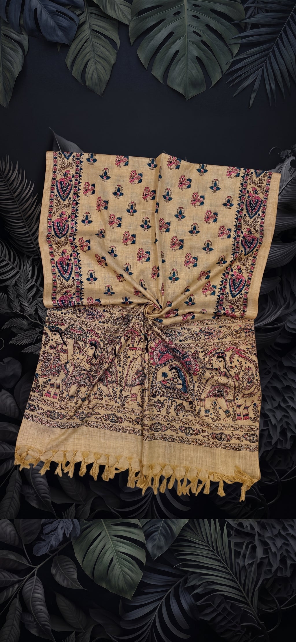 Madhubani Print Dupatta