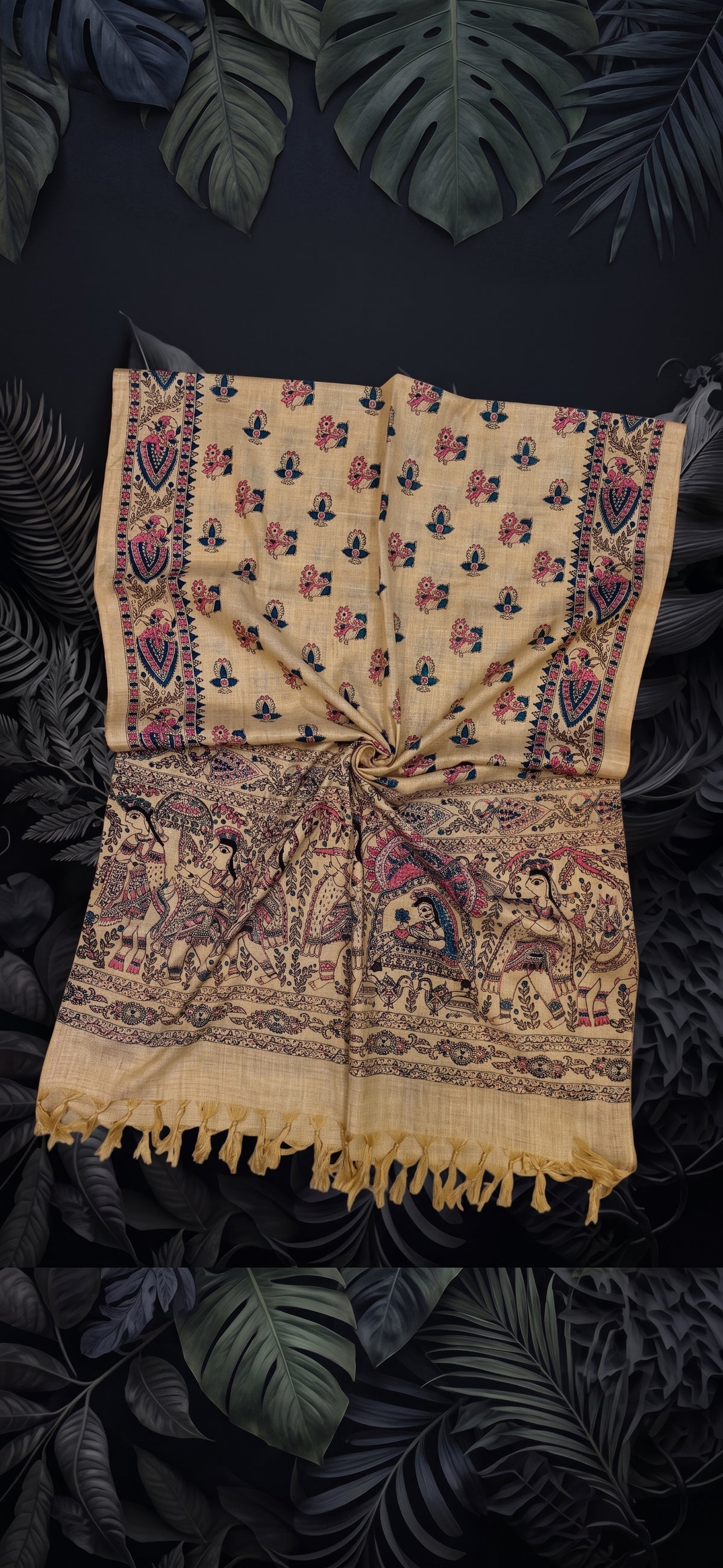 Madhubani Print Dupatta